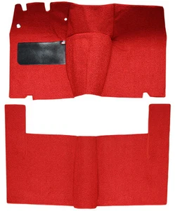 1955-1956 Ford Customline 2 Door Hardtop Complete Replacement Loop Carpet Kit - Picture 1 of 12