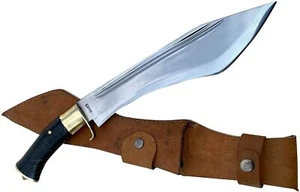 CLEARANCE SALE 50% , Tactical Outdoor Kukri - 12" Hand Forged Full Tang Khukuri - Picture 1 of 9