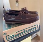 DUNHAM 360 Fit Men’s  Brown Leather Waterproof Lace Up