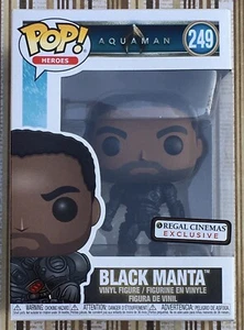 MANTA Pop! Figura de vinilo Heroes 249 Aquaman Funko exclusiva para cines reales - Imagen 1 de 7