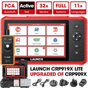 LAUNCH CRP919X Lite OBD2 Bidirectional Scanner Full System Diagnostic K Coding - Picture 1 of 10