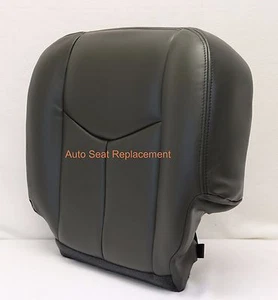 Chevy Silverado 2003 2005 2006 cubierta del asiento inferior del conductor gris oscuro vinilo-692 - Imagen 1 de 11