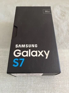Samsung Galaxy S7 32GB Cell Phone EMPTY BOX ONLY Manuals Black Onyx - Photo 1 sur 2