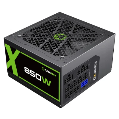 GAME MAX GameMax GX850W Modular 850W ATX PSU 80 Plus Gold PC Power Supply 4x PCIe