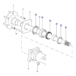 Genuine Holden RG Colorado Rear Axle Bearing Kit | 42MM ID Double Row (2018-2020 - Picture 1 of 1