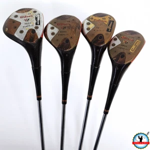 Vintage Wilson Staff-II 4300 Strata Block Wood Set 1,3,4,5 Regular Steel RH Fair - Picture 1 of 18
