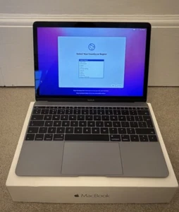 2016 12 inch Space Grey Apple Macbook 1.1GHz/8GB/256GB Retina- Good Condition - Afbeelding 1 van 11