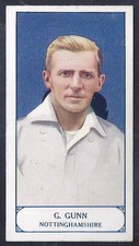 PATTREIOUEX-CRICKET ERS SERIES-#10- NOTTINGHAMSHIRE - GUNN