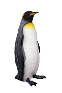 King Penguin Model Lifesize Animal Prop Christmas Antarctic Cute Lifelike - Picture 1 of 6