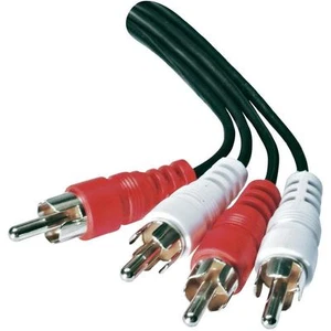 Cable fono doble BELKIN audio estéreo de plomo 2 x RCA a 2 x cable macho RCA 1,5 m - Imagen 1 de 3