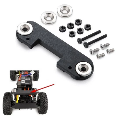 Carbon Fiber Body Shell Mount Magnet Bracket for 1:24 RC SCX24 90081 Crawler Car - Image 1 of 4
