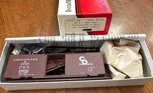 Intermountain HO Kit #40455-04 40’ PS-1 Box Car Chesapeake & Ohio C&O #18672 NY - Picture 1 of 4