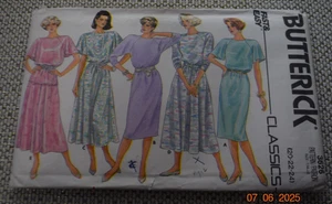 Butterick 3626 Kleid Oberteil Rock Ragan Ärmel Muster Gr. 20 22 24 ungeschnitten - Bild 1 von 2