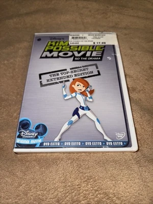 Kim Possible: So the Drama Movie (DVD, 2005) Extended Version Brand New Sealed - Image 1 of 4