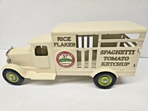 Vintage H.J. Heinz Co Metalcraft LKW mit Rungenaufbau & Tor Pressstahl - Bild 1 von 20