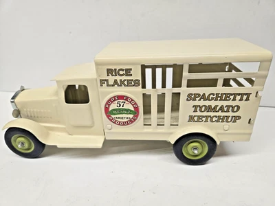 H.J. Camión Heinz Co Metalcraft con carrocería de estaca y puerta de acero prensado Foto 1 de 4