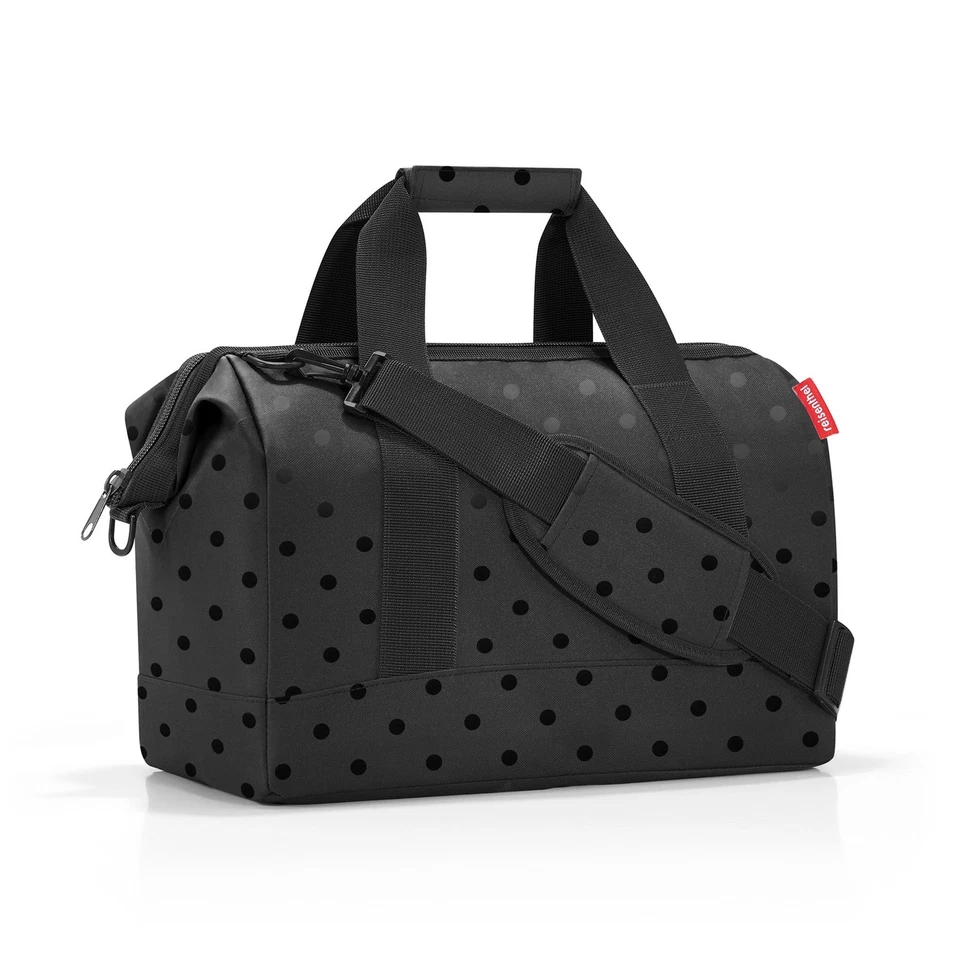 reisenthel - allrounder M - glossy dots black - Bild 1 von 4