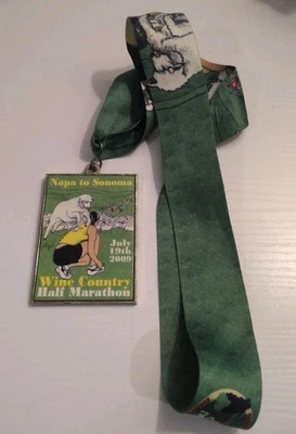 Medalla Media Maratón Napa To Sonoma 2009 Wine Country S7 Foto 1 de 3