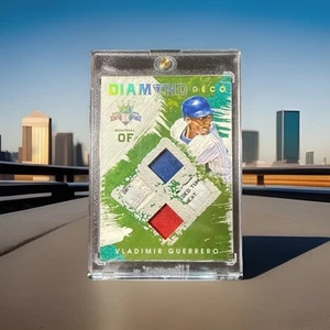 2016 Panini Diamond Kings 1/1 Vladimir Guerrero Sr. Diamond Deco Quad Patch Tag - Foto 1 di 7