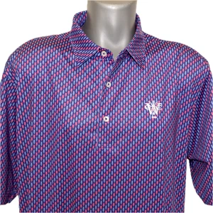 Donald Ross Sportswear Mens LG Patriotic Popsicles Shirt Wyantenuck CC 50"Chest - Picture 1 of 7