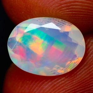 2.55Ct IF Oval 13 X 10 mm 3D Multi Flashy 100% Genuine Solid Welo Cut Opal - Picture 1 of 5