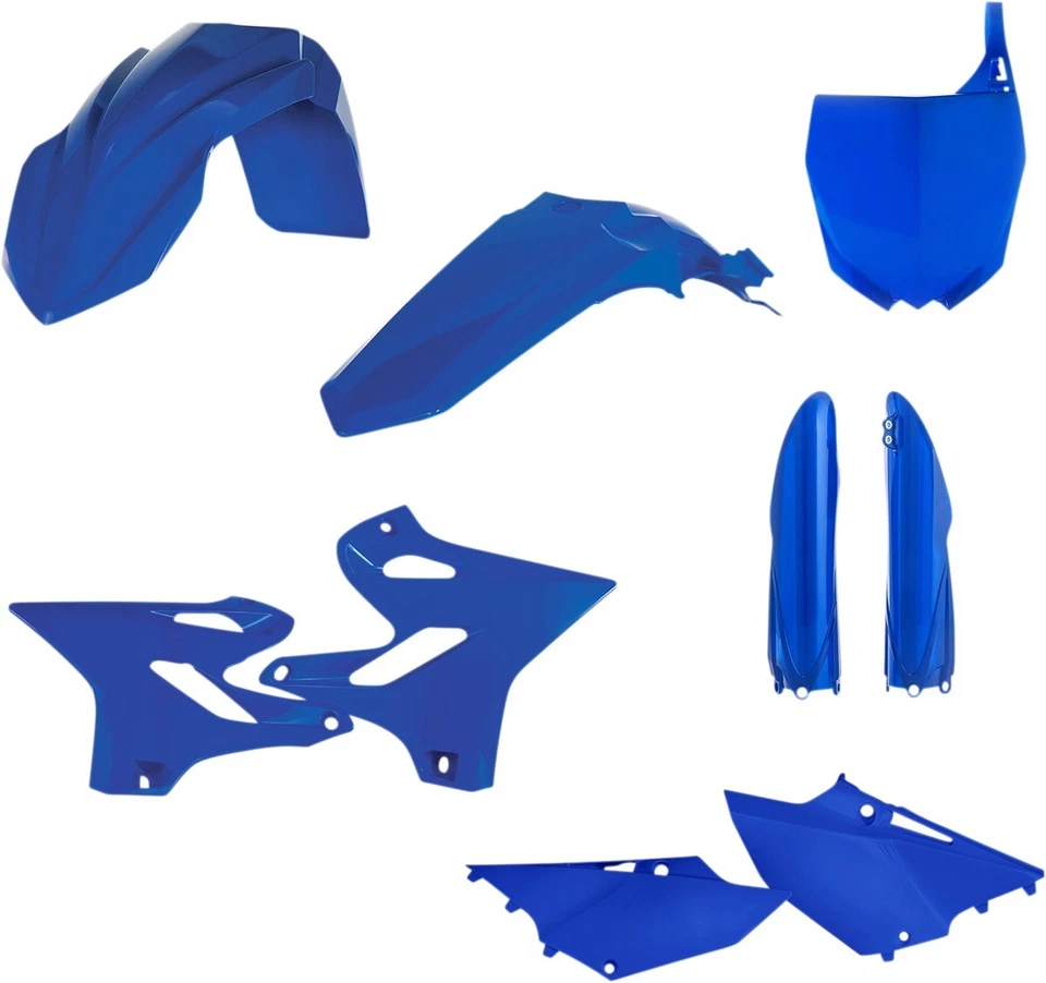 Kit completo de plástico - Acerbis 2402960211 azul se adapta a muchas Yamaha YZ125/250/X Foto 1 de 2