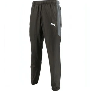 Puma Team Final 21 Mens Training Pants Black Elasticated Pockets Trousers Gym - Picture 1 of 4
