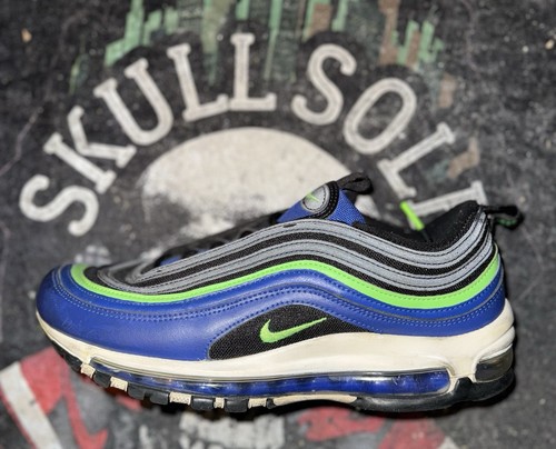 Taglia 9 5 Nike Air Max 97 Royal Blu Neon