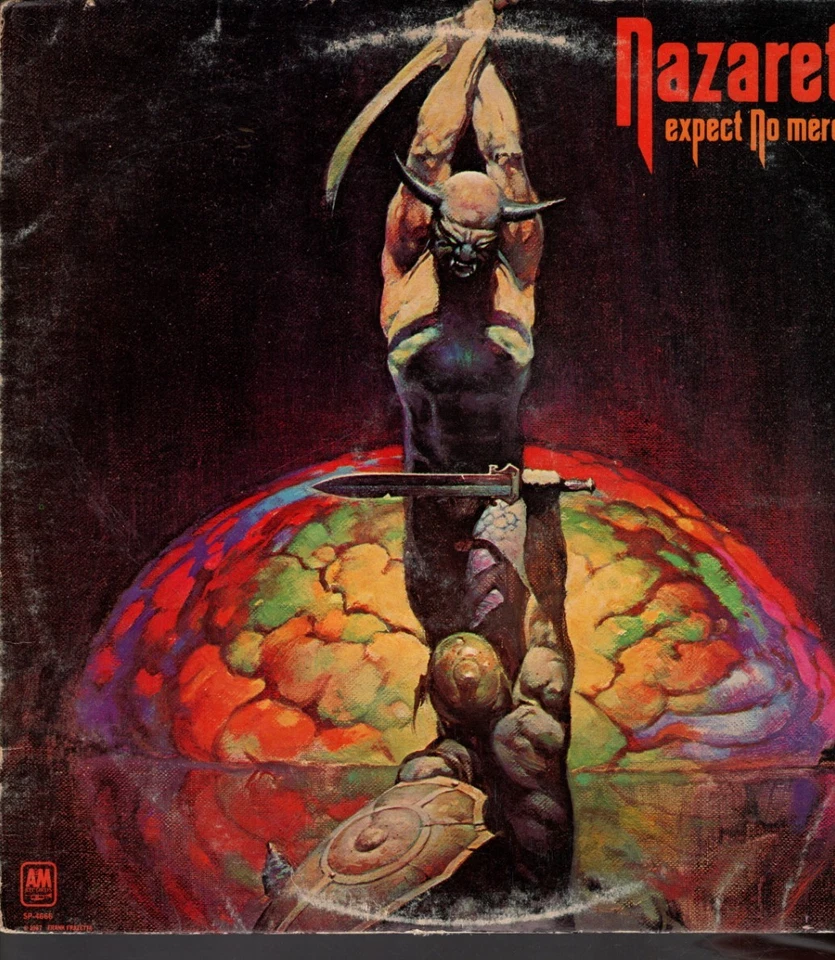 NAZARETH on LP " EXPECT NO MERCY " hard rock - Image 1 of 1