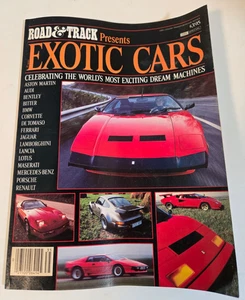Road And Track Presents Exotic Cars Magazine CBS Special 1983 - Imagen 1 de 5