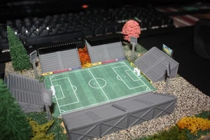 Estadio de fútbol escala N 1:160 - Imagen 1 de 5