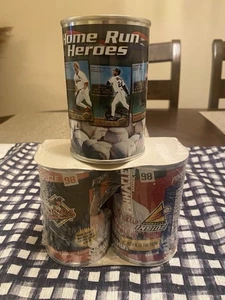 3 Vintage Unopened Can 1998 Pinnacle Ripken/Rolen Homerun Heroes Griffey Mcgwire - Picture 1 of 1