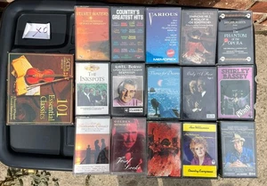 Job Lot Of 60 Various Cassette Tapes - Picture 1 of 5
