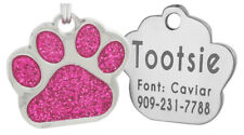 Personalized Pet ID Tag, Dog Tag, Cat Tag, Custom Cat Tag, Easy to Read, Pet Tag