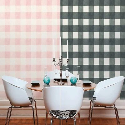 Papel pintado A.S Creation tartán país cuadros rayas líneas cuadrados no tejido Foto 1 de 2