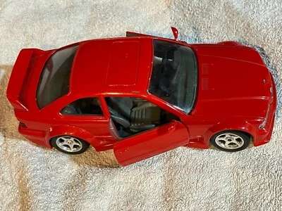 Burago BMW M3 Rossa 1/24 Metal 1993 No Box - Immagine 1 di 4