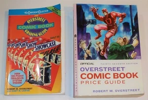 Lot-2 Comic Book Guides, Overstreet Grading Guide & 37th Edition Price Guide SH1 - Picture 1 of 6