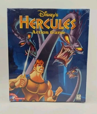 Disney's Hercules Action Game (PC, 1997) Big Box - New Sealed - Image 1 of 4