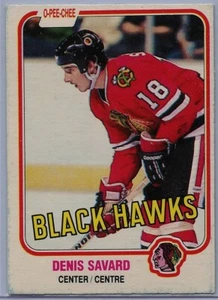 1981-82 O-PEE-CHEE HOCKEY #63 DENIS SAVARD RC ROOKIE HOF VG RAW (TL-134) - Imagen 1 de 4