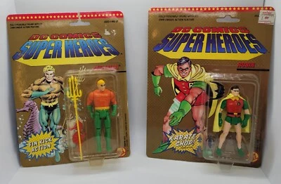 Toy Biz DC Comics Super Heroes Robin & Aquaman 1989/90 ¡Sin usar, en caja! *Leer* Foto 1 de 4