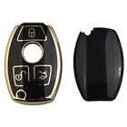 Car Key Fob Chain For Benz Accessories Keychain Key Cover Case Black Replacement
