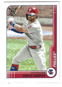 2021 Topps Big League BL Bryce Harper Philadelphia Phillies #137 - Picture 1 of 2
