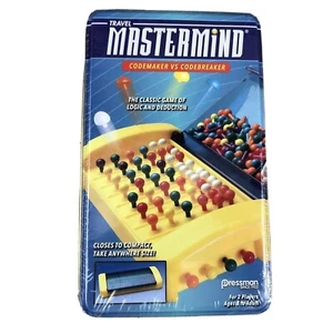 Travel Mastermind Codemaker vs Codebreaker The Game of Logic New In Tin Case - Picture 1 of 4