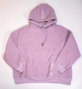 Calvin Klein Men's Hoodie Relaxed Light Purple Size L - Picture 1 of 8