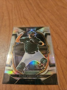 2023 Panini Select #50 Tyler Soderstrom Silver Prizm Oakland Athletics 