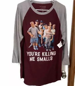 Lustiges Shirt Herren XL NEU Film "The Sandlot" 3/4 Arm Baseball - Bild 1 von 3
