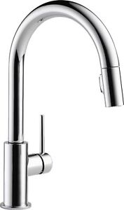 Delta 9159-DST Trinsic Pull-Down Kitchen Faucet - Chrome
