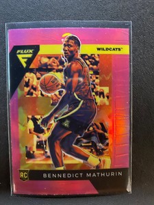 2022-23 Panini Chronicles Flux - Pink #11 Bennedict Mathurin