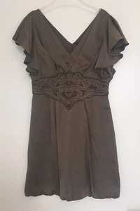Seduce Dress - Olive - Size 10 - Picture 1 of 7
