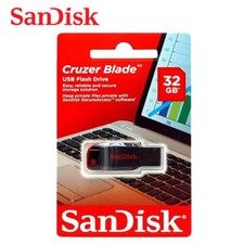SanDisk CZ50 Cruzer Blade 8G 16G 32G 64G USB 2.0 Flash Pen Drive Retail Package